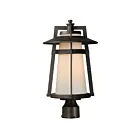 Maxim Lighting Calistoga 3530SWAE 1-Lumière 60W Adobe Lanterne de poteau extérieure