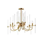 Maxim Lighting 38407CLHR Divine 6-Lumières 360W Héritage Incandescence Lustre