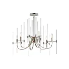 Maxim Lighting 38407CLPN Divine 6-Lumières 360W Nickel poli Incandescence Lustre