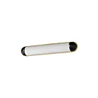 Maxim Lighting Capsule 39563SWBKNAB 1-lumière 22W Noir/Laiton vieilli naturel Vanité
