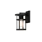Maxim Lighting Clyde Vivex 40622CLBK Noir 60W Lanterne murale d'extérieur