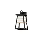 Maxim Lighting Shutters 40632WTBK Noir 60W Lanterne murale d'extérieur
