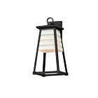 Maxim Lighting Shutters 40634WTBK Blanc noir 60W Lanterne murale d'extérieur
