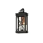 Maxim Lighting Yorktown VX 40806CLACPBK Noir/Cuivre vieilli 80W Lanterne murale d'extérieur