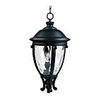 Maxim Lighting 41429WGBK Camden VX 3-Lumières 120W Lanterne Extérieur