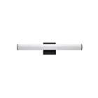 Maxim Lighting Rail 52132BK 1-lumière 16W Noir Vanité