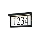 Maxim Lighting Address 53610BK Noir 6W Lanterne murale d'extérieur