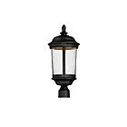Maxim Lighting Dover LED 55021CDBZ 1-Lumière 12W Bronze Lanterne de poteau extérieure