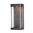 Maxim Lighting Stackhouse VX 55226CLBZ Bronze 12W Lanterne murale d'extérieur