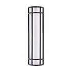 Maxim Lighting Moon Ray 55575WTBZ Bronze 23W Lanterne murale d'extérieur