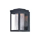 Maxim Lighting Salon LED 55902CRBK Noir 8W Lanterne murale d'extérieur