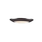Maxim Lighting 57850WTBZ Diverse 1-lumière 18W Le Bronze Plafonnier encastré