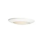 Maxim Lighting 57931WTWT Diverse 1-lumière 18W Blanc Plafonnier encastré