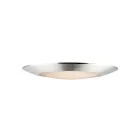 Maxim Lighting 57933WTSN Diverse 1-lumière 24W Nickel satiné Plafonnier encastré