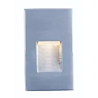Maxim Lighting 58002AL 4W Aluminium brossé Lampe de marche d'escalier LED