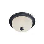 Maxim Lighting 5831FTBK Essentials 2-lumières 60W Noir Plafonnier encastré
