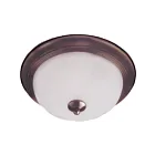 Maxim Lighting 5831FTOI Essentials 2-lumières 60W Bronze huilé Plafonnier encastré