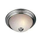 Maxim Lighting 5840ICSN Essentials 1-lumière 60W Nickel satiné Plafonnier encastré
