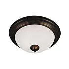 Maxim Lighting 5841MROI Essentials 2-lumières 60W Bronze huilé Plafonnier encastré