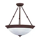 Maxim Lighting 5845MROI Essentials - 584x 3-Lumières 180W Bronze frotté à l'huile Suspendu