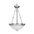 Maxim Lighting 5845MRSN Essentials - 584x 3-Lumières 180W Nickel Satiné Suspendu