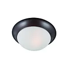 Maxim Lighting 5850FTOI Essentials 1-lumière 60W Bronze huilé Plafonnier encastré