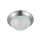 Maxim Lighting 5850FTSN Essentials 1-lumière 60W Nickel satiné Plafonnier encastré
