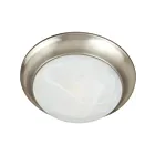 Maxim Lighting 5850MRSN Essentials 1-lumière 60W Nickel satiné Plafonnier encastré