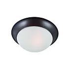 Maxim Lighting 5851FTOI Essentials 2-lumières 60W Bronze huilé Plafonnier encastré
