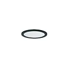 Maxim Lighting 58710WTBK Wafer 1-lumière 10W Noir Plafonnier encastré