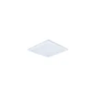 Maxim Lighting 58722WTWT Wafer 1-lumière 15W Blanc Plafonnier encastré