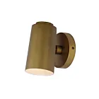 Maxim Lighting Spot Light 62001NAB Laiton vieilli naturel 9W Lanterne murale d'extérieur