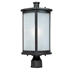 Maxim Lighting Terrace LED 65750FSBZ 1-Lumière Bronze 12W Monture pour poteau extérieur