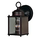 Maxim Lighting Side Door 6879CLOI Bronze huilé 60W Lanterne murale d'extérieur