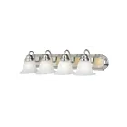 Maxim Lighting Essentials 8014MRSN 4-lumières 60W Nickel satiné Vanité