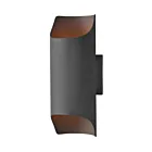 Maxim Lighting Lightray LED 86119ABZ Bronze architectural 12W Lanterne murale d'extérieur