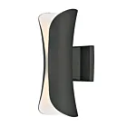 Maxim Lighting Scroll 86145ABZ Bronze architectural 12W Lanterne murale d'extérieur
