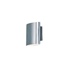Maxim Lighting Lightray LED 86152AL Aluminium brossé 12W Lanterne murale d'extérieur