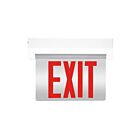 Enseigne de sortie LED Edgelit avec lettres rouges Maxlite EXE-RW1S 4.2W