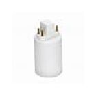 Rallonge de douille pour lampe LED PL verticale Maxlite G24QA01