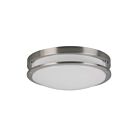 Plafonnier LED architectural Maxlite ML2LALABNU249CSEM 24W nickel brossé