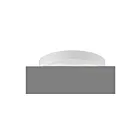 Grand plafonnier LED avec température CCT au choix Maxlite ML2LALPWHU249CS 24W blanc
