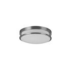 Plafonnier LED moyen avec température CCT au choix Maxlite ML2LAMABNU209CS 20W nickel brossé