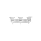 Lumière vanité LED Maxlite ML8E303TUWH27-V2 3-lumières 30W blanc