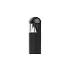 Borne d'éclairage de sentier LED Naturaled LED-FX8BLD18-42RT3-850-BK 18W noir