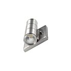 Applique murale LED haut-Bas Naturaled LED-FXDWS20-830-NI 20W nickel