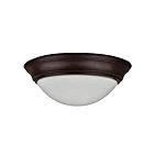 Plafonnier slim classique NaturaLED led15fms-154l830-bz 22w bronze