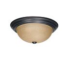 Plafonnier Nuvo Lighting 60-1257 3-Lumières Bois d'Acajou