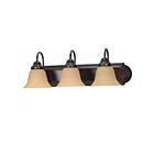 Vanité Nuvo 60-1265 3-Lumières Ballerina Bronze Acajou