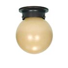 Plafonnier Nuvo Lighting 60-1279 1-Lumière Bois d'Acajou